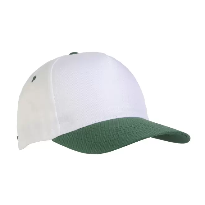 CASQUETTE PERSONNALISABLE 5 PANS 'COLORCAP' - vert