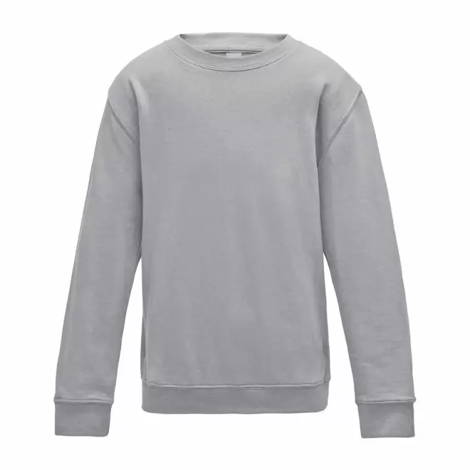 SWEAT-SHIRT PERSONNALISABLE 'HOLA KIDS' - gris chiné