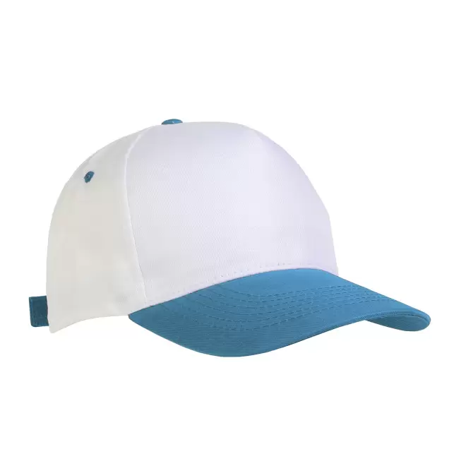 CASQUETTE PERSONNALISABLE 5 PANS 'COLORCAP' - bleu ciel