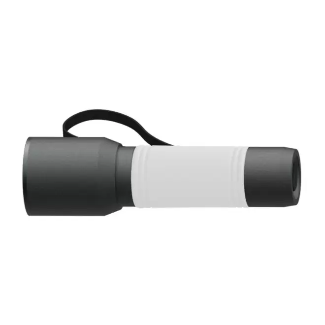 LAMPE TORCHE PERSONNALISEE 'DOTALIT' - blanc