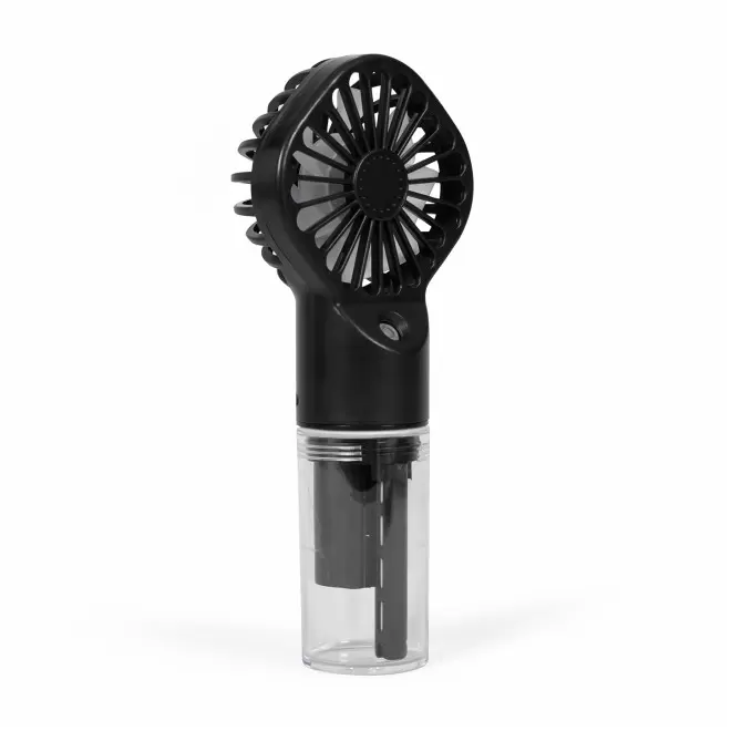 VENTILATEUR BRUMISATEUR PERSONNALISE 'SEAN' - noir