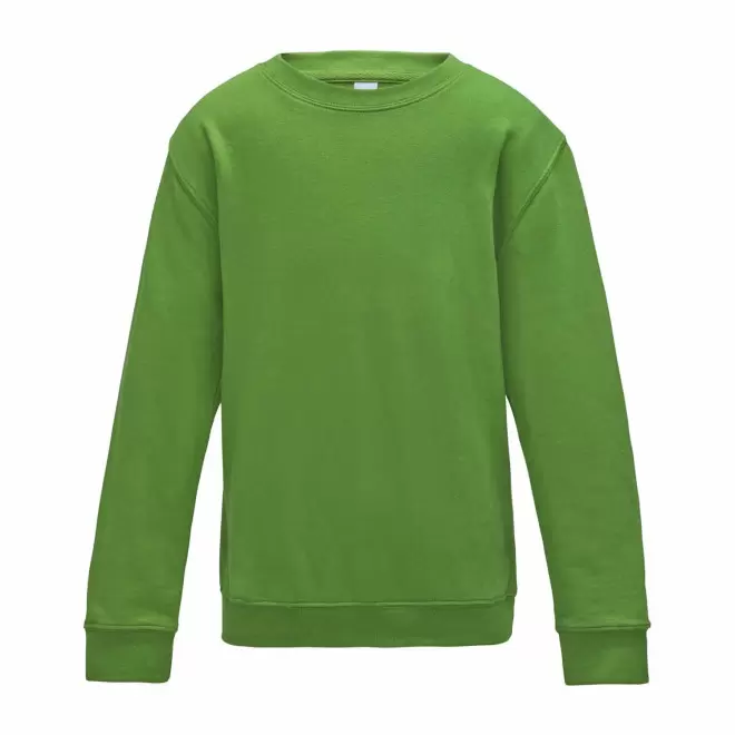 SWEAT-SHIRT PERSONNALISABLE 'HOLA KIDS' - citron vert