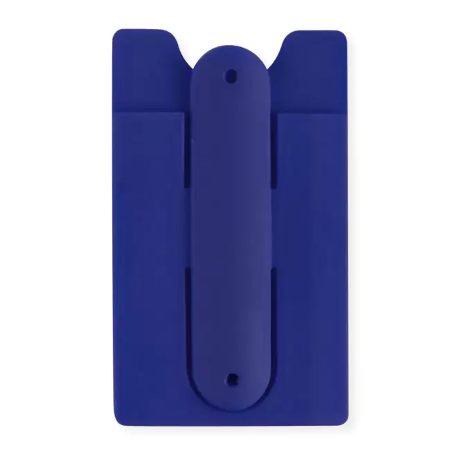 PORTE CARTE PERSONNALISABLE SUPPORT TEL 'SKELBO' - bleu
