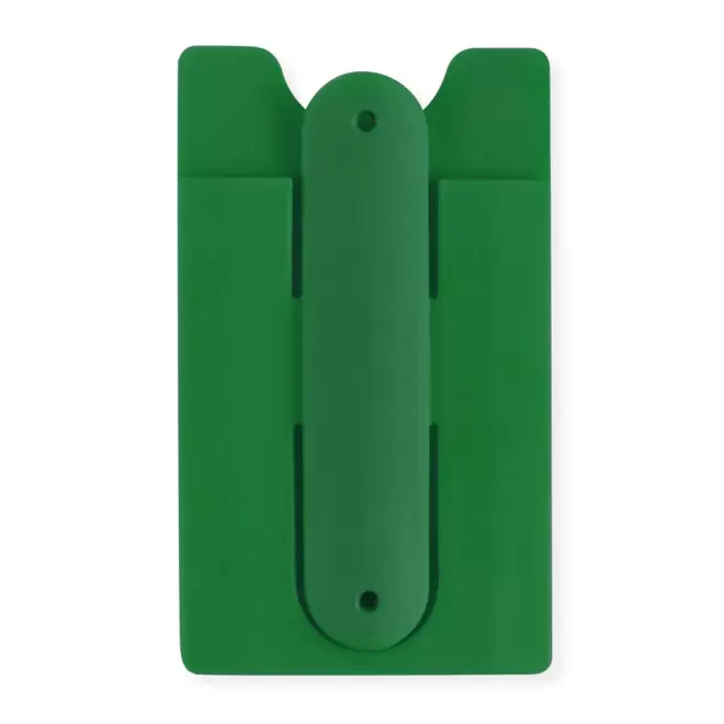 PORTE CARTE PERSONNALISABLE SUPPORT TEL 'SKELBO' - vert
