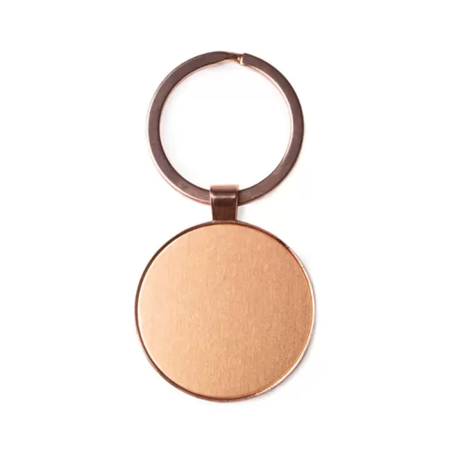 PORTE CLES PERSONNALISE EN METAL 'ANTONETTE' - rond