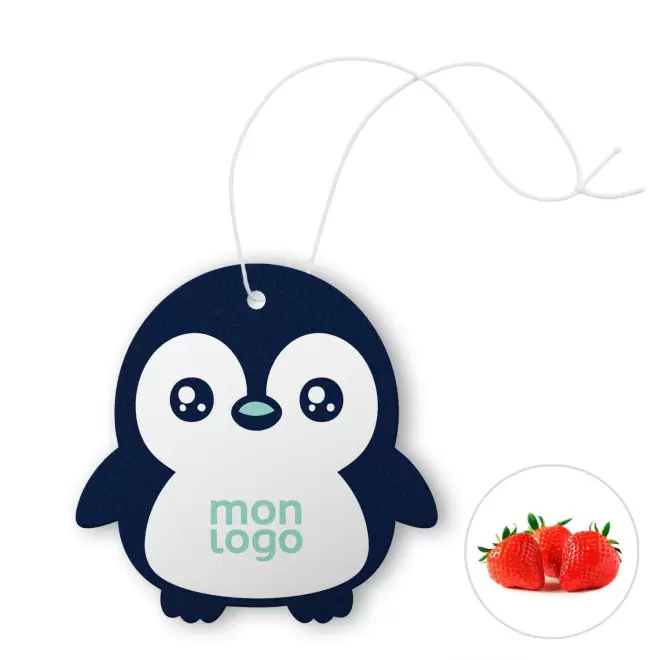 DESODORISANT VOITURE PERSONNALISABLE 'KENDO FORME' - fraise