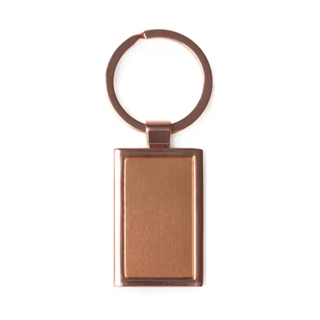 PORTE CLES PERSONNALISE EN METAL 'ANTONETTE' - rectangle