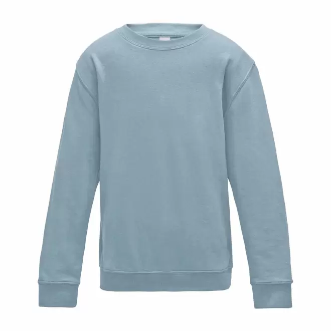 SWEAT-SHIRT PERSONNALISABLE 'HOLA KIDS' - bleu ciel