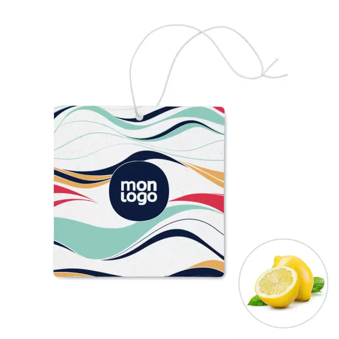 DESODORISANT VOITURE 'KENDO CARRE' - citron