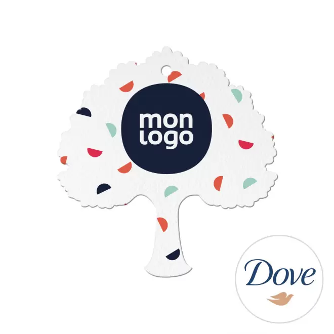 DESODORISANT VOITURE PERSONNALISABLE 'KENDO ARBRE' - Dove