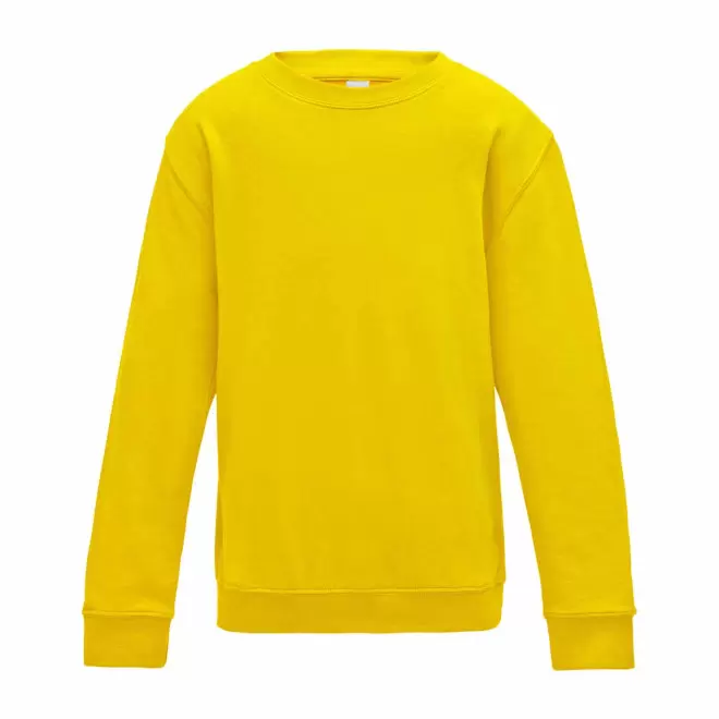 SWEAT-SHIRT PERSONNALISABLE 'HOLA KIDS' - jaune