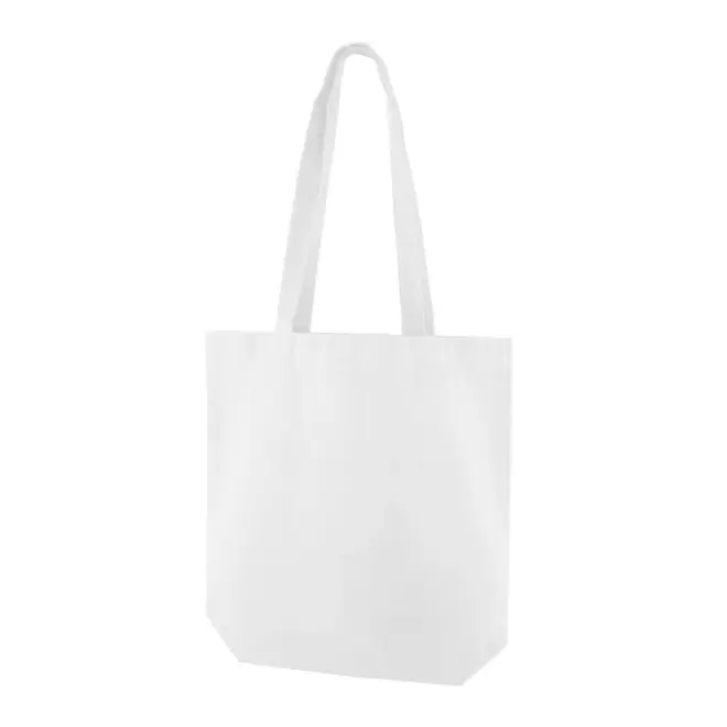 SAC SHOPPING PERSONNALISABLE T BOTTOM 'KINY COLOR' - blanc