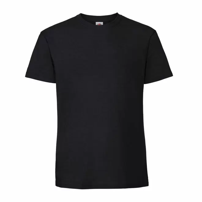 TEE-SHIRT MIXTE COULEUR PERSONNALISE 'MALBRO' 190G/M2 - noir