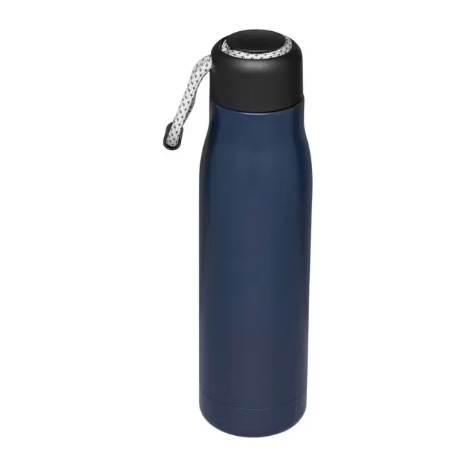 BOUTEILLE ISOTHERME PERSONNALISABLE 500ML 'MOSS' - bleu