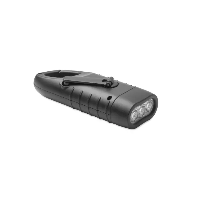 LAMPE TORCE 3 LED PERSONNALISABLE 'DYNAMIX' - noir