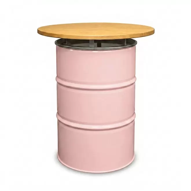 BARIL PERSONNALISABLE 'BAROUL COLOR TABLE' - rose pâle