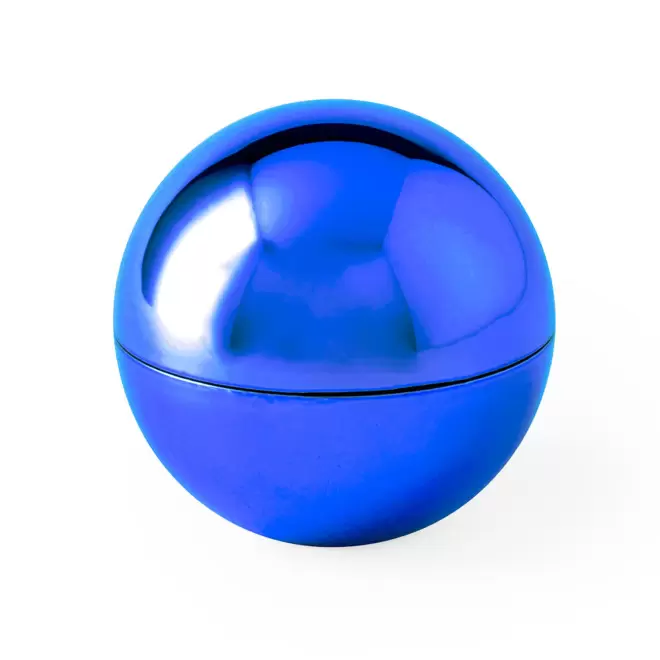 BAUME A LEVRE EN POT ROND PERSONNALISE 'KELIP SHINE' - bleu