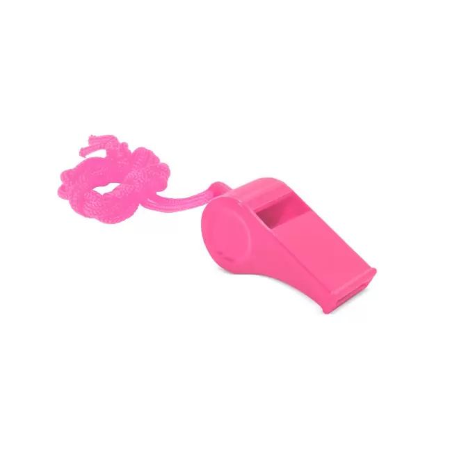 SIFFLET PERSONNALISABLE TOUR DE COU 'SIFFLE' - rose