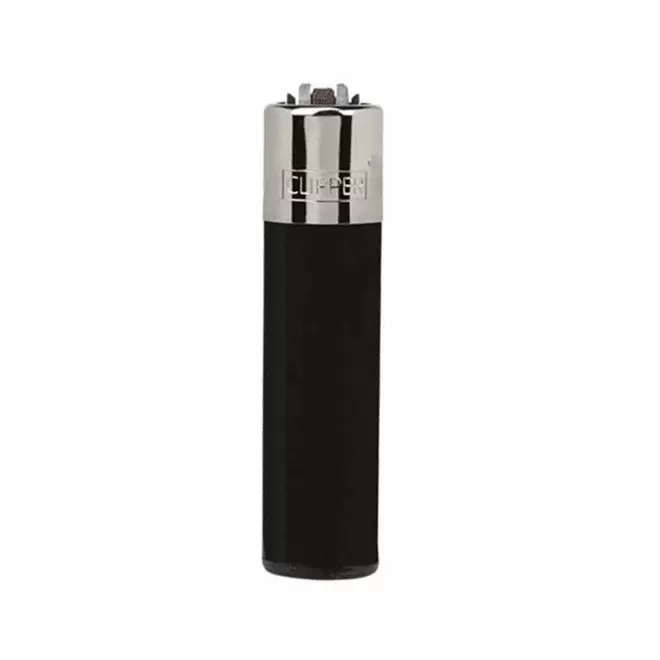BRIQUET CLIPPER PERSONNALISABLE 'POCKET' - noir