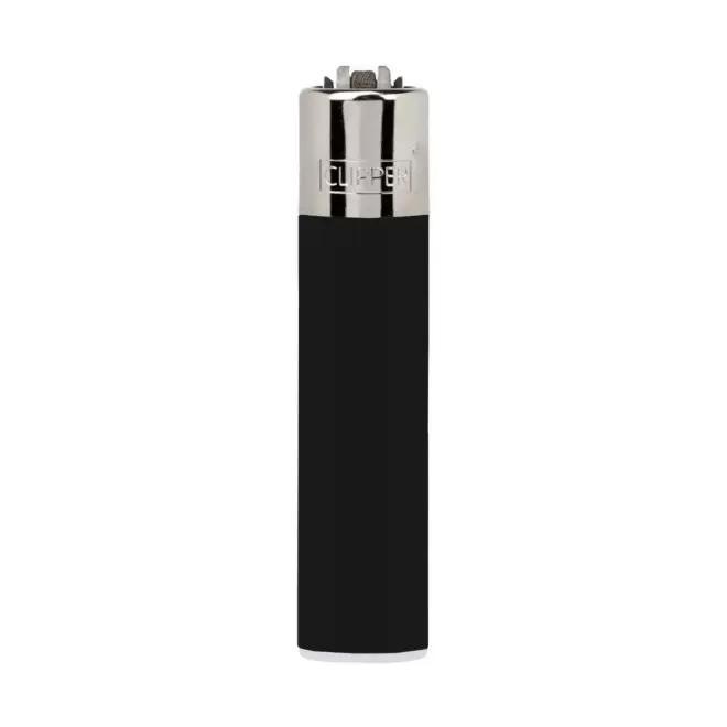 BRIQUET CLIPPER PERSONNALISABLE 'LARGE' - noir