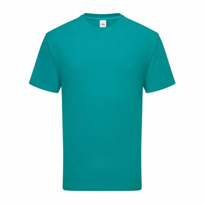 TEE-SHIRT MIXTE COULEUR PERSONNALISE 'MALBRO' 190G/M2 - bleu canard