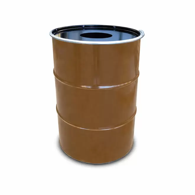 BARIL PERSONNALISABLE 'BAROUL COLOR POUBELLE' - marron