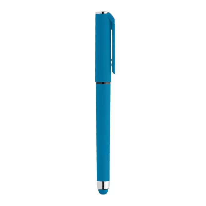 STYLO STYLET GEL PERSONNALISABLE 'ISLANDER RECYCLE' - bleu clair