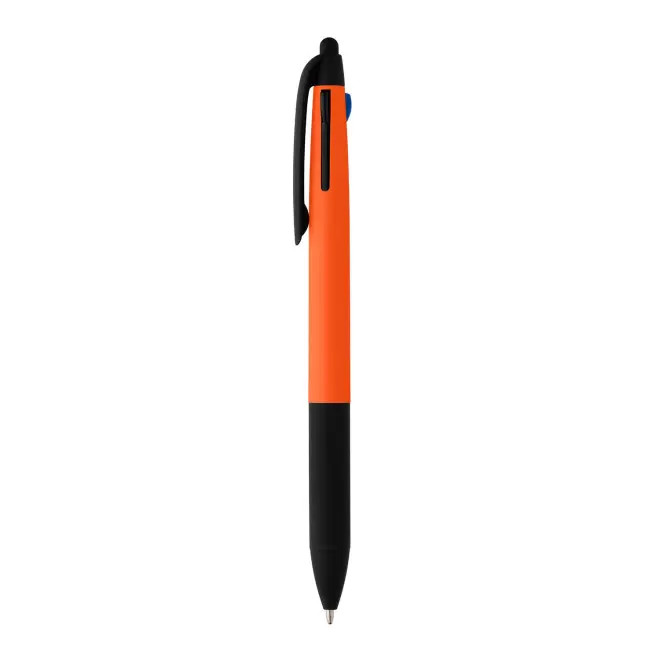 STYLO STYLET PUBLICITAIRE 3 COULEURS R-ABS 'MALTI' - orange