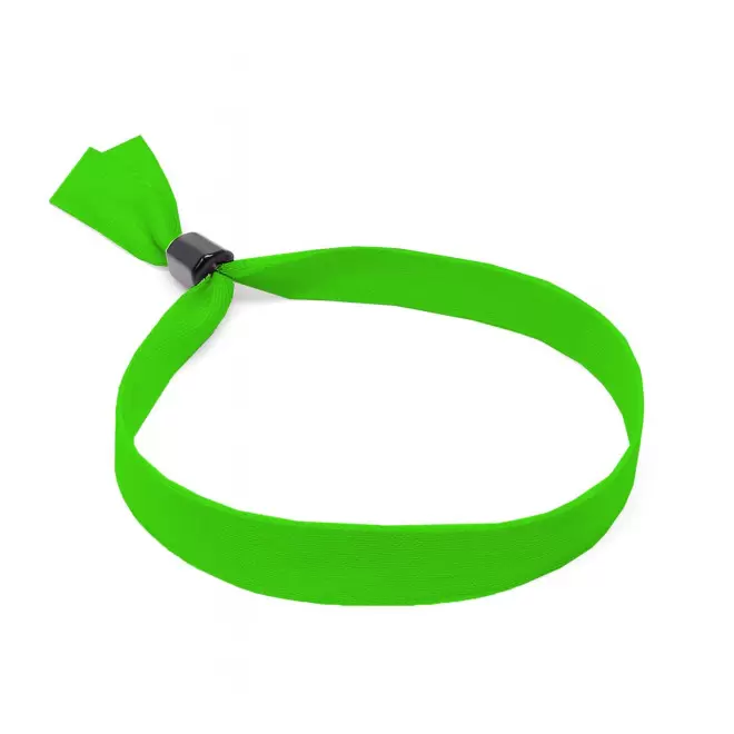 BRACELET TISSE PERSONNALISABLE 'ANIME TISSE PHOSPHO' - vert fluo