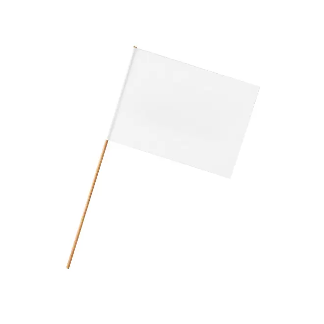 DRAPEAU PERSONNALISABLE 'CELEBRATION PAPIER BOIS' - 15 x 21 cm