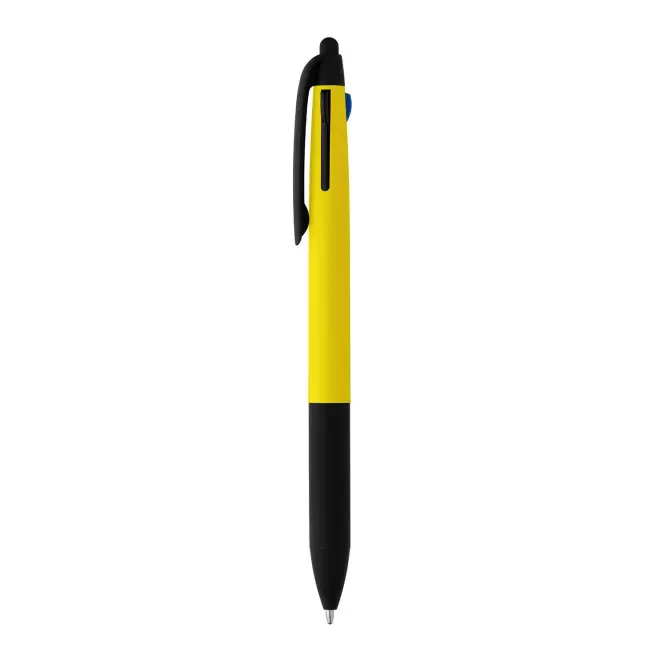 STYLO STYLET PUBLICITAIRE 3 COULEURS R-ABS 'MALTI' - jaune