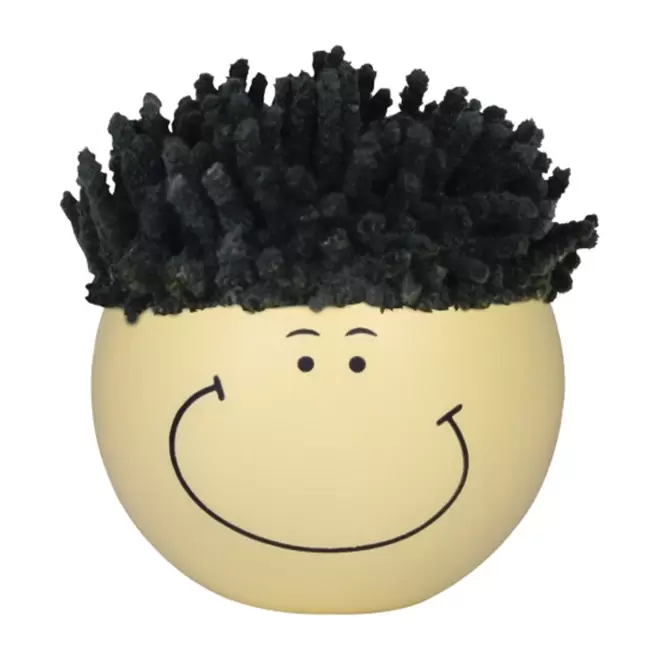 ANTISTRESS MICROFIBRE PERSONNALISE 'BEUBEU' - noir