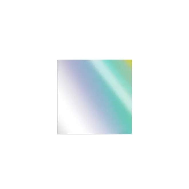 STICKER HOLOGRAPHIQUE CARRE PERSONNALISABLE 'KLISTER HOLO' - 4 x 4 cm