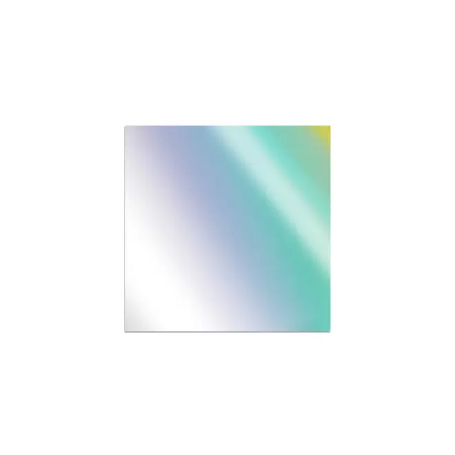 STICKER HOLOGRAPHIQUE CARRE PERSONNALISABLE 'KLISTER HOLO' - 6 x 6 cm
