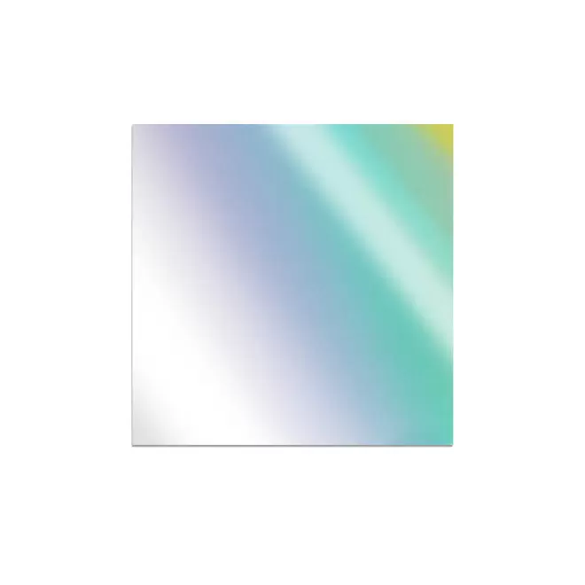 STICKER HOLOGRAPHIQUE CARRE PERSONNALISABLE 'KLISTER HOLO' - 8 x 8 cm