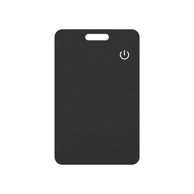 CARTE PERSONNALISABLE GEOLOCALISABLE 'CARDFIND RECHARGE' - noir