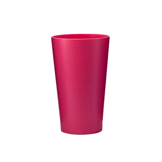 GOBELET REUTILISABLE 30 CL PERSONNALISABLE 'CUP BUDGET' - fuchsia