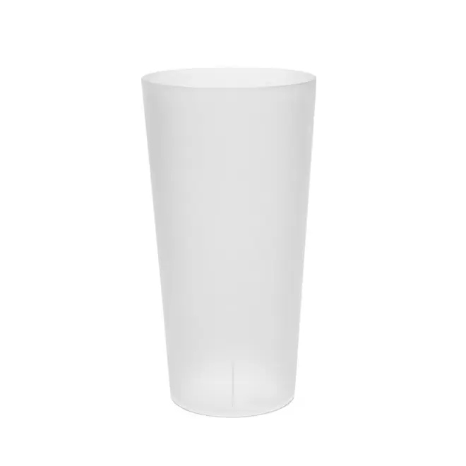 GOBELET REUTILISABLE 56 CL PERSONNALISE 'CUP BUDGET' - transparent givré