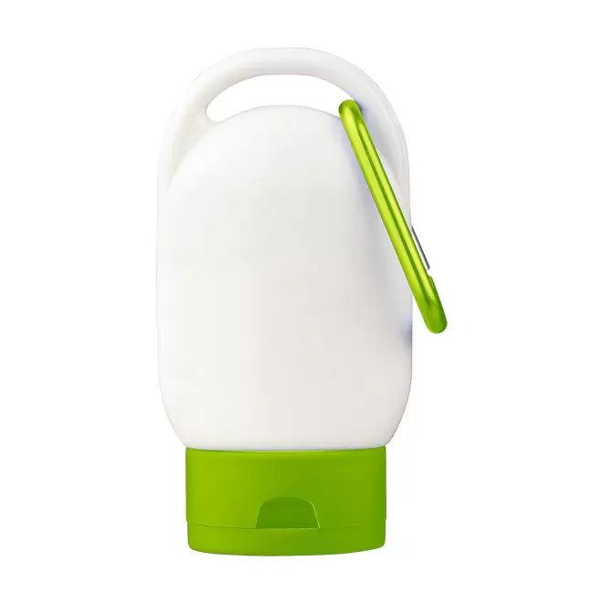 CREME SOLAIRE PUBLICITAIRE MOUSQUETON SFP30 'FIXSUN' - vert clair