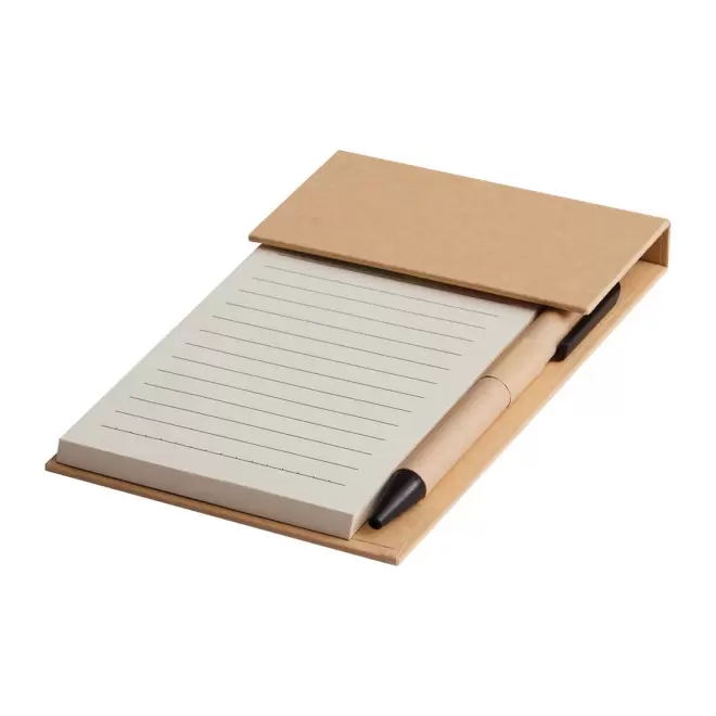 CARNET DE NOTES ET MARQUE-PAGES PERSONNALISABLE 'DAISY' - marron