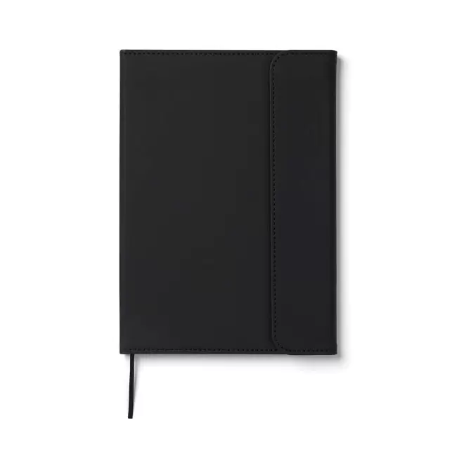 CARNET EN PU VINGA PERSONNALISABLE'MALO' - noir