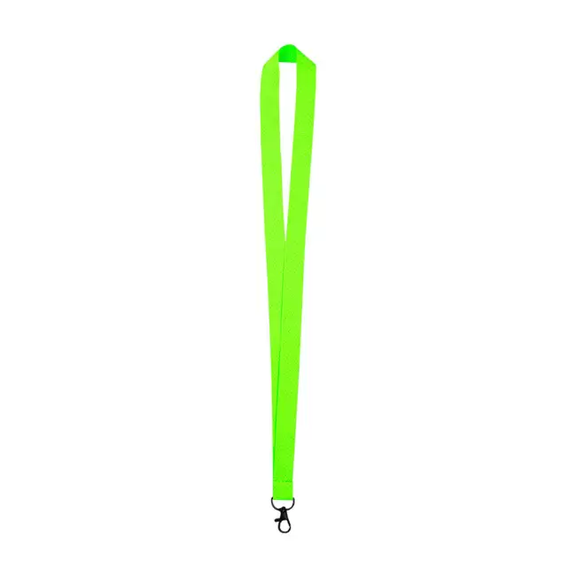 TOUR DE COU FLUO PERSONNALISE 'LUNGO FLUO' - vert fluo
