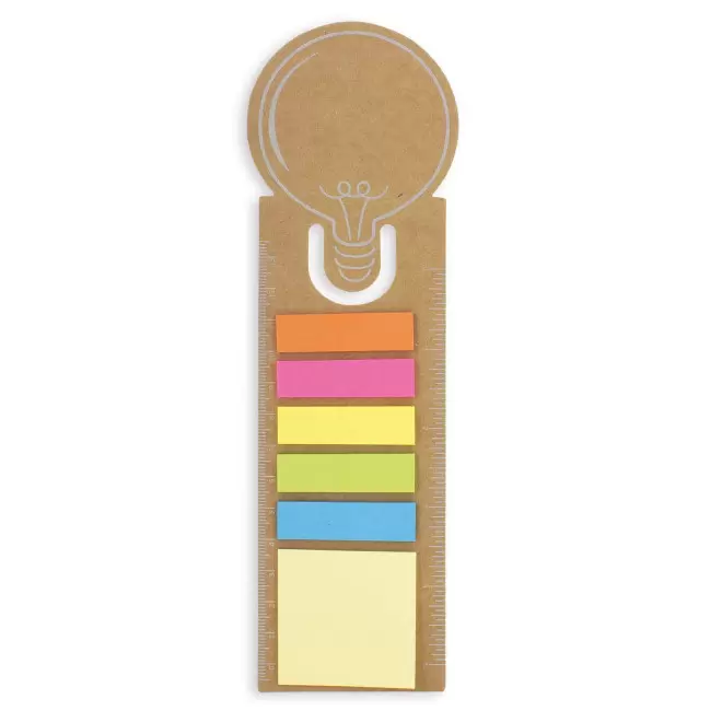 MARQUE-PAGES PERSONNALISABLE 'IDEA AMPOULE' - marron