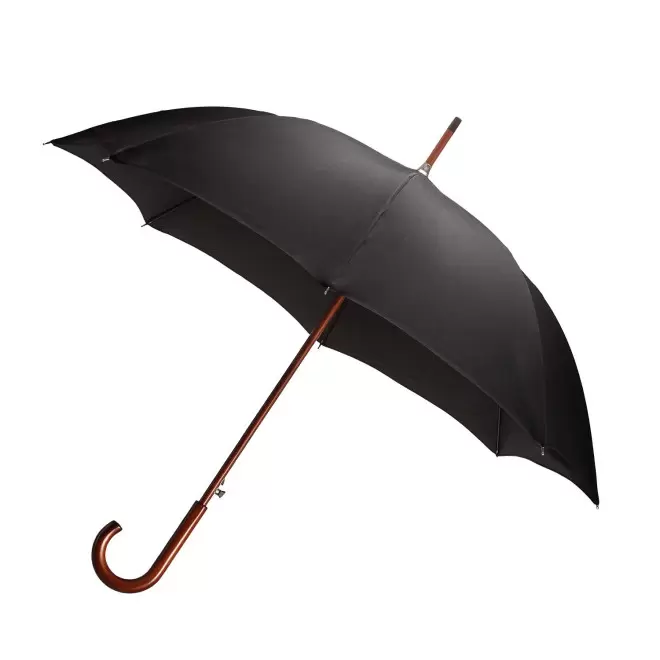 PARAPLUIE CANNE MIF PERSONNALISABLE 'MALO' - noir