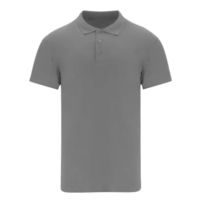 POLO MIXTE COULEUR PERSONNALISE 'TERIM' 200G/M2 - gris