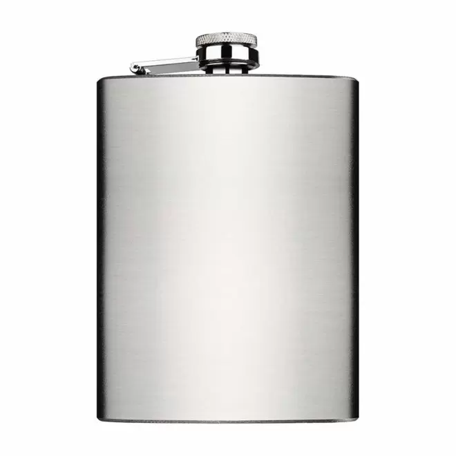 FLASQUE ACIER PERSONNALISABLE 'GUDYS 226.4 ML' - argenté