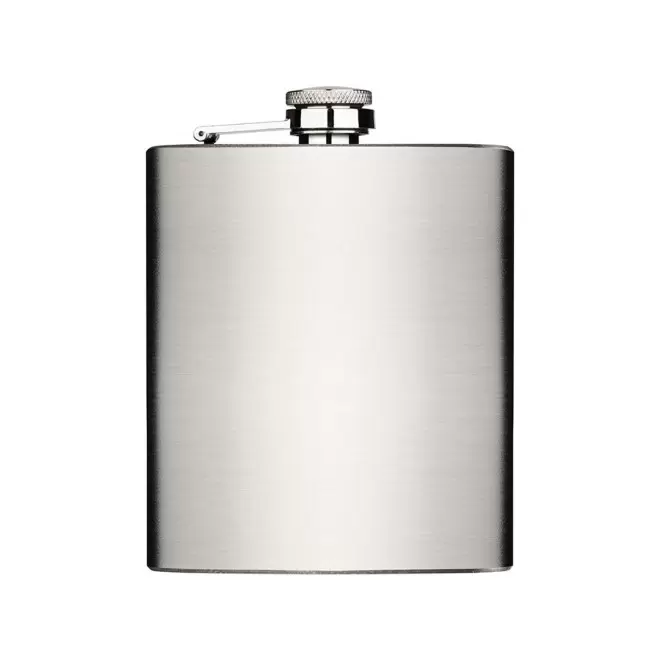 FLASQUE ACIER PERSONNALISABLE 'GUDYS 198.1 ML' - argenté