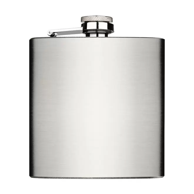 FLASQUE ACIER PERSONNALISABLE 'GUDYS 169.8 ML' - argenté