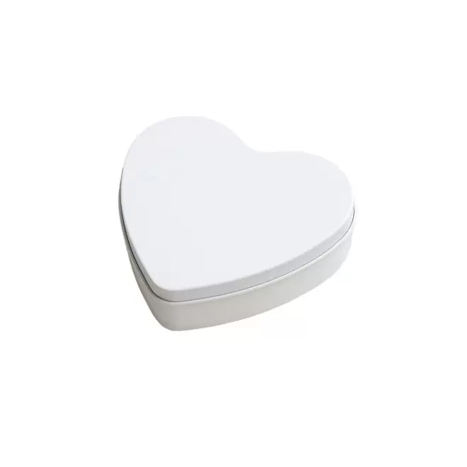 BOITE METAL SOUVENIR PERSONNALISABLE 'VALTO COEUR' - blanc