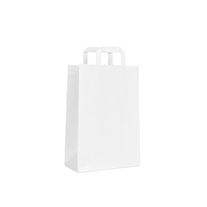 SAC KRAFT PERSONNALISE GRANDE QUANTITE 'BLANPA 23X10X33' - blanc